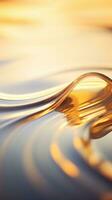 a close up of a wave in the water generative ai photo