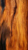 a close up of the bark of a tree generative ai photo