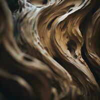 a close up photo of a tree trunk generative ai