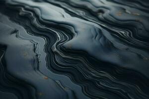 a close up view of the surface of the water generative ai photo