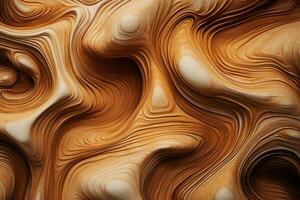 abstract background with wavy lines and swirls generative ai photo