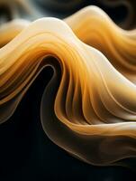 un resumen imagen de un ondulado ola generativo ai foto