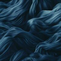 an abstract image of blue waves in the ocean generative ai photo
