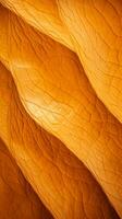 an abstract image of the surface of an orange fabric generative ai photo