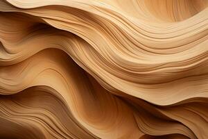 an abstract image of waves in the desert generative ai photo