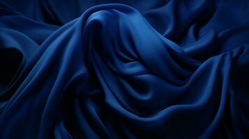 an image of a dark blue cloth generative ai photo