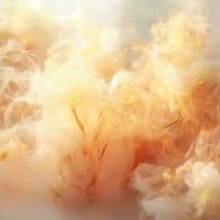 an image of smoke and fire in the air generative ai photo