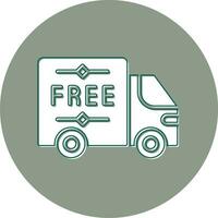 Free Delivery Vector Icon