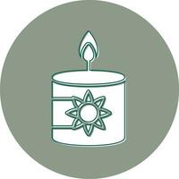 Scented Candle Vector Icon