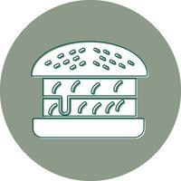 Hamburger Vector Icon