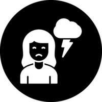 Depression Vector Icon