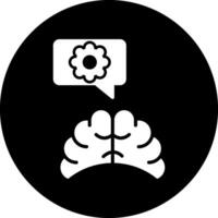 icono de vector de cerebro