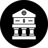 icono de vector de banco