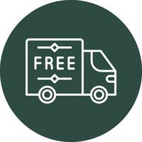 Free Delivery Vector Icon