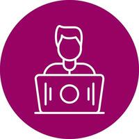 Working Vector Icon