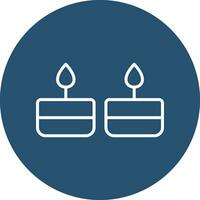 Candles Vector Icon