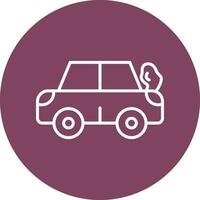 Broken Car Vector Icon