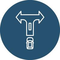 Driving Test Vector Icon