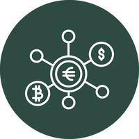 icono de vector de moneda