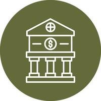 bank Vector Icon