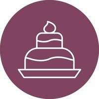 Wedding Cake Vector Icon