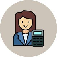 Accountant Vector Icon