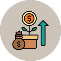 Growth Vector Icon