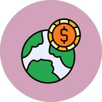 World Financial  Vector Icon