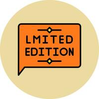 Limited Edition Vector Icon