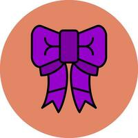 Ribbon Bow Vector Icon