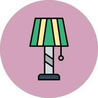 Desk Lamp Vector Icon