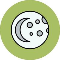 Moon Vector Icon