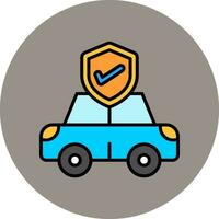 Car Insurance Vector Icon