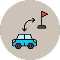 Driving School Vector Icon