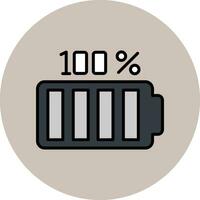 100 Percent Vector Icon