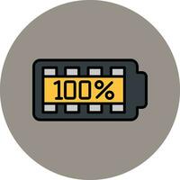 100 Percent Vector Icon