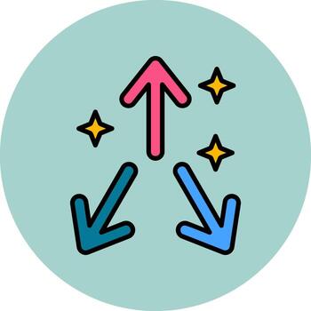 icono de vector de flechas