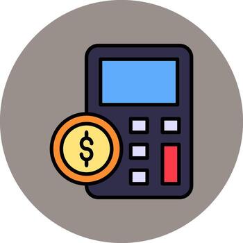 calcular vector icono