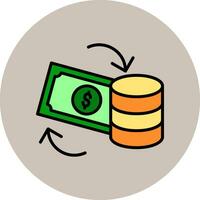 exchange rate Vector Icon