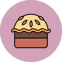 Pie Vector Icon