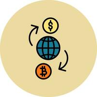 currency exchange Vector Icon