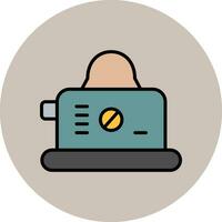 Toaster Vector Icon