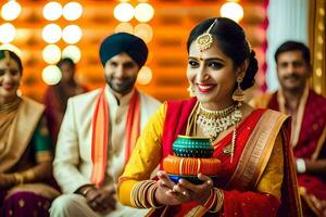 indian wedding photography in hyderabad. AI-Generated photo