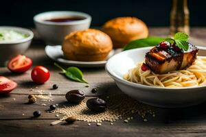 el mejor comida en el mundo es no en un restaurante, es en tu propio cocina. generado por ai foto