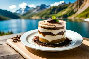 the best places to eat in the alps. AI-Generated photo