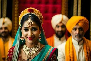 indian wedding photography in london. AI-Generated photo