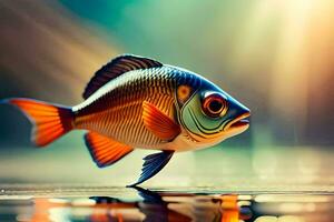 fish, fish, fish, fish, fish, fish, fish, fish, fish, fish. AI-Generated photo