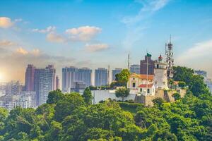 Beautiful cityscape of Macau downtown photo