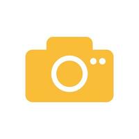 Camera Icon. Camera Flat Icon Symbol Vector Illustration