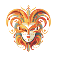 Carnaval Mask Party ai generated png